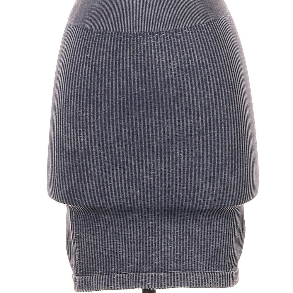 Aura Gray Mini Skirt